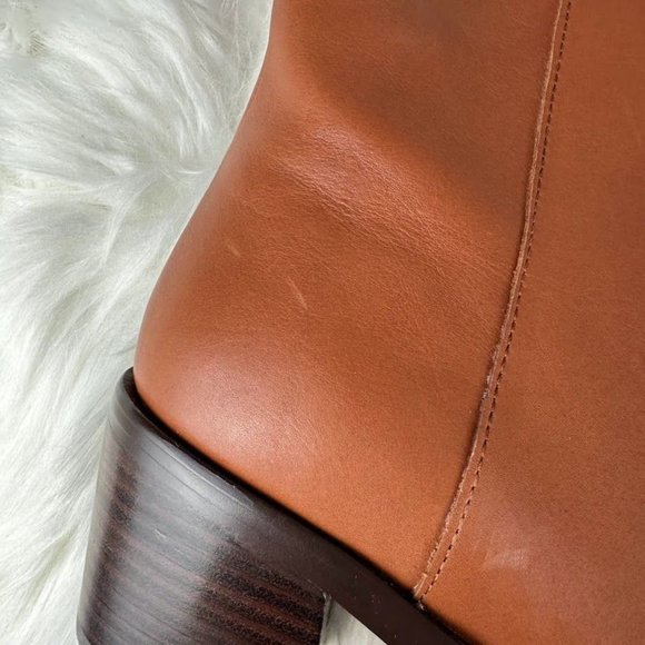 Madewell The Darcy Ankle Boot in Warm Cinnamon - Picture 6 of 9